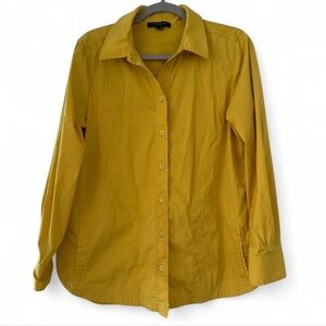 Lafayette 148 New York Sunny Yellow Shirt